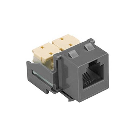 Allen Tel Cat 3 6-Conductor Jack Module, Grey AT36-14